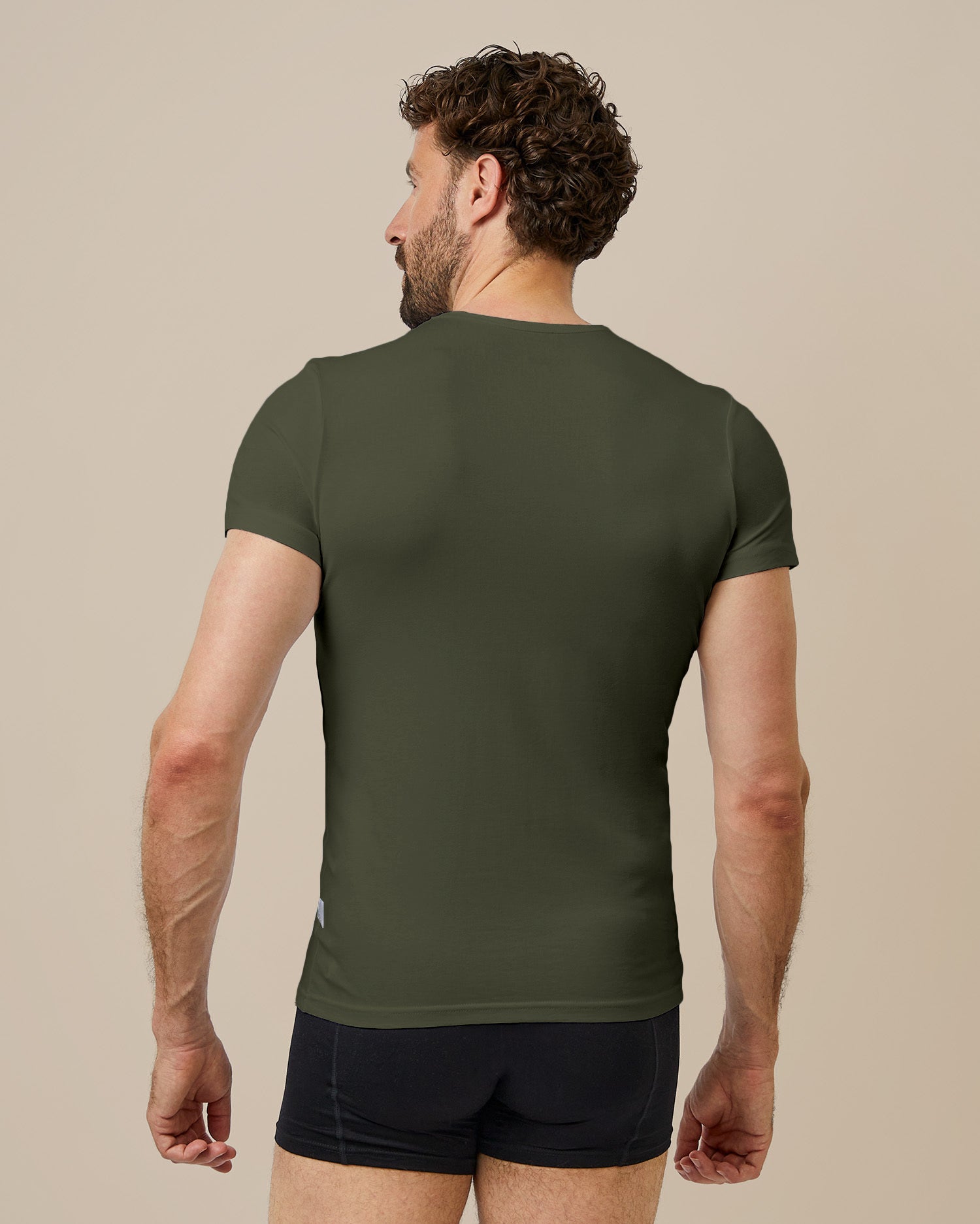 BOXR | Bamboo T-Shirt 2-Pack Olive