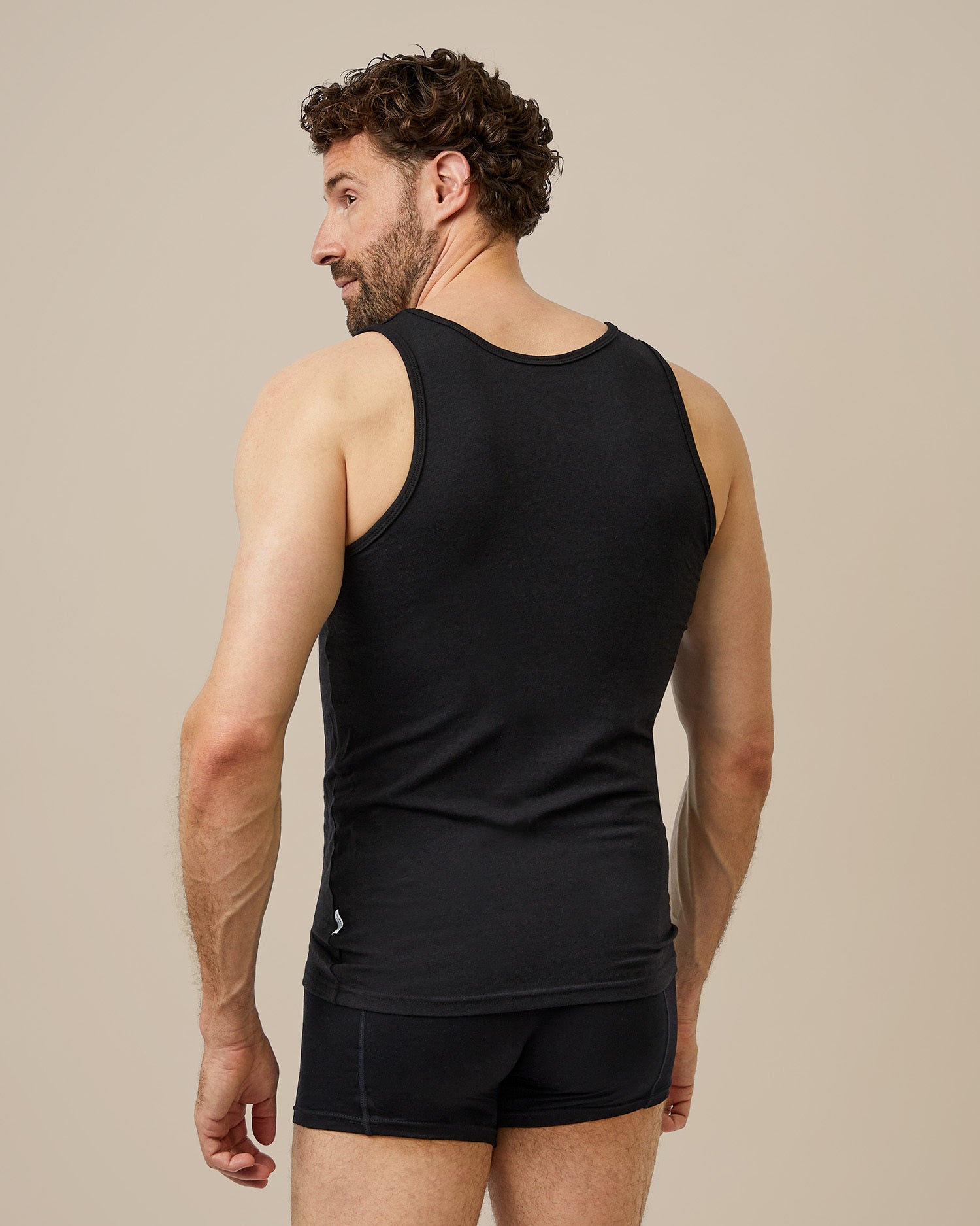 BOXR | Bamboo Tank Tops 2-Pack Black