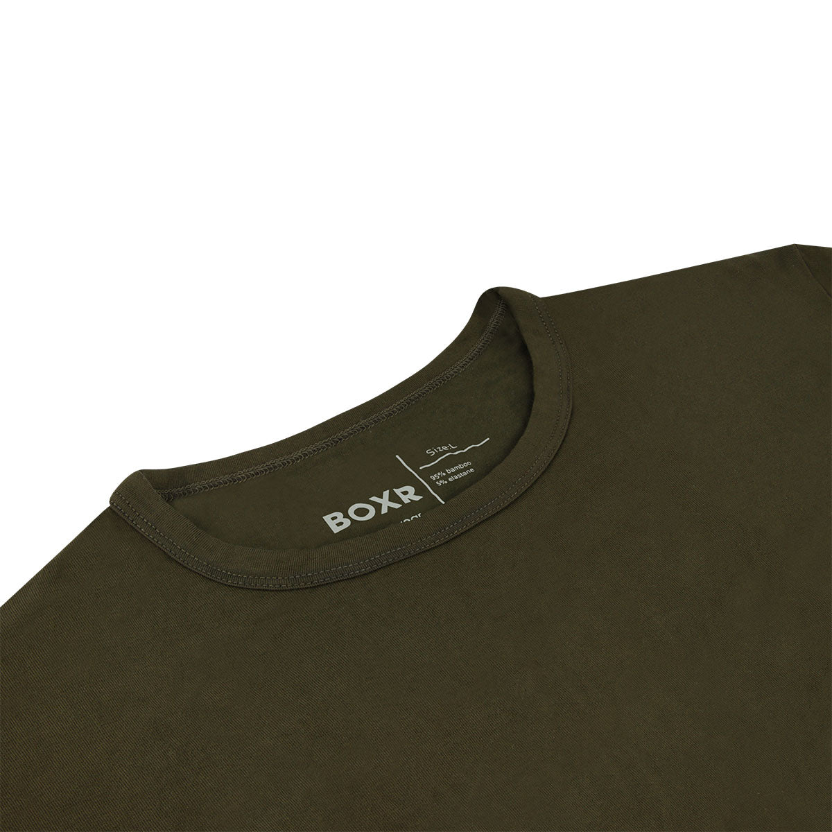 BOXR | Bamboo T-Shirt 4-Pack Olive
