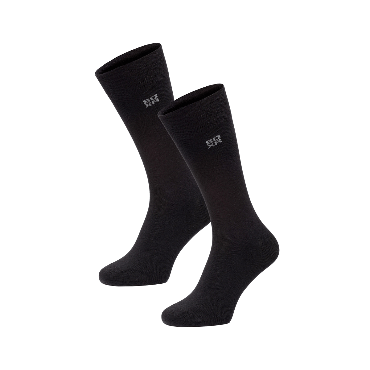 BOXR | Bamboo Socks 2-Pack Black
