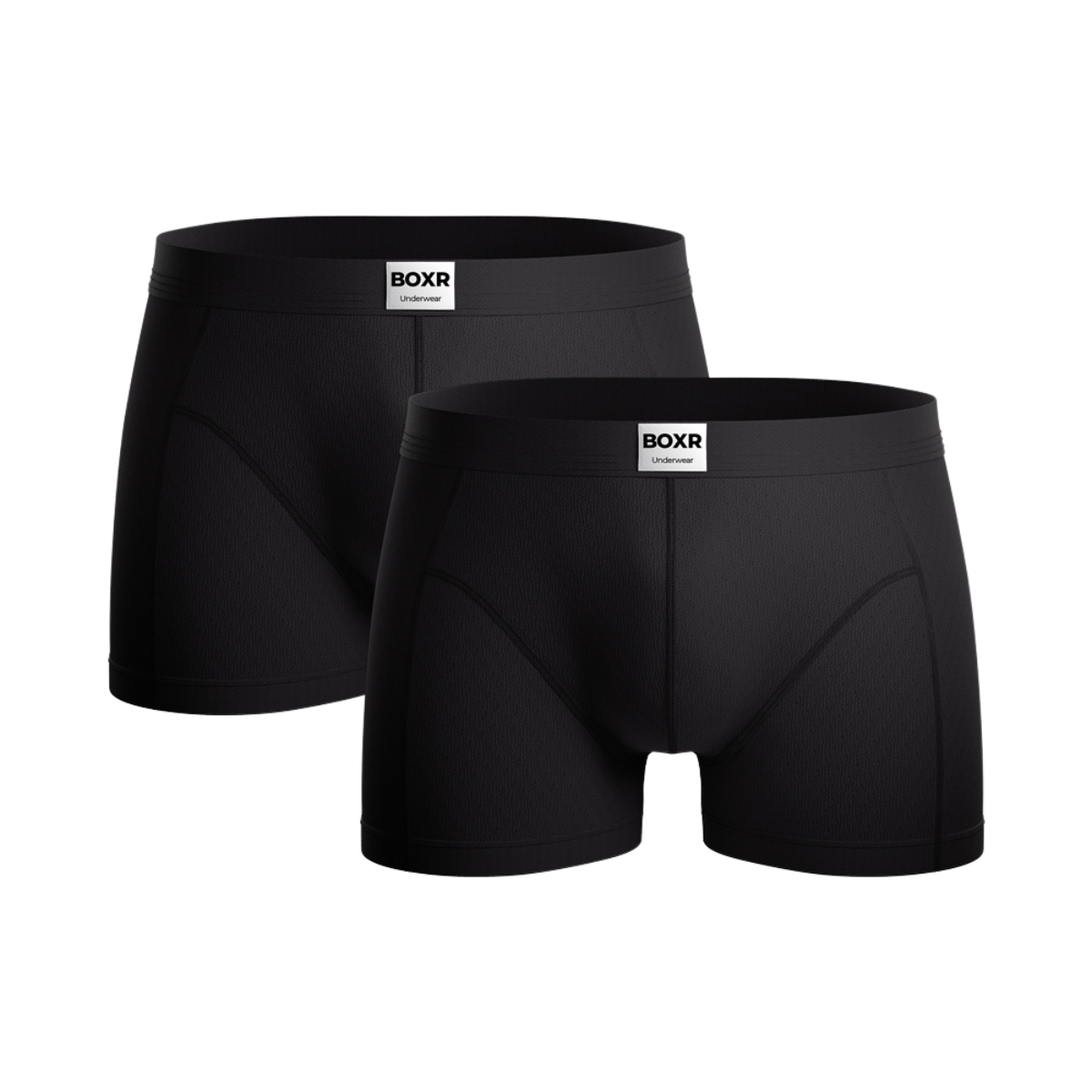 BOXR | The Classic Bamboo Boxers 2-Pack Black