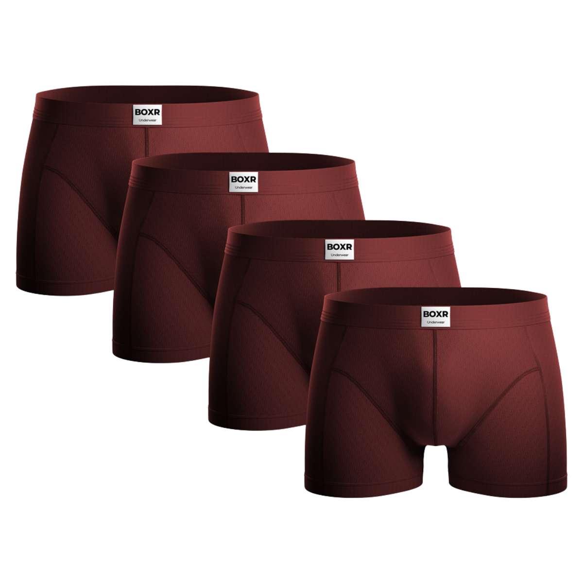 BOXR | The Classic Bamboo Boxers 4-Pack Red