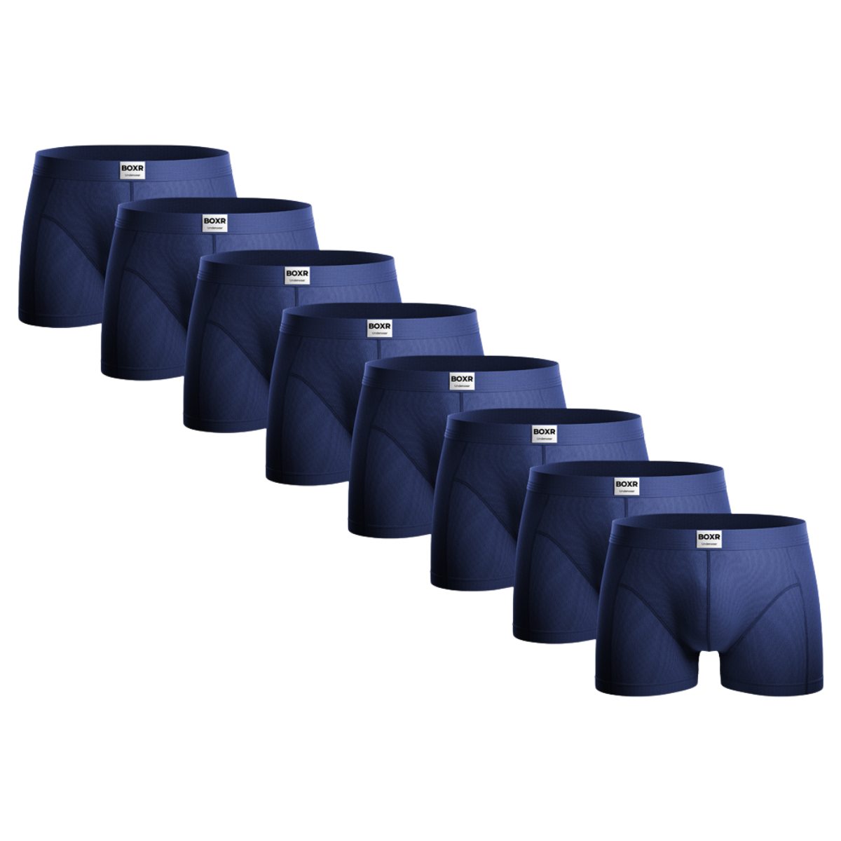BOXR | The Classic Bamboo Boxers 8-Pack Blue
