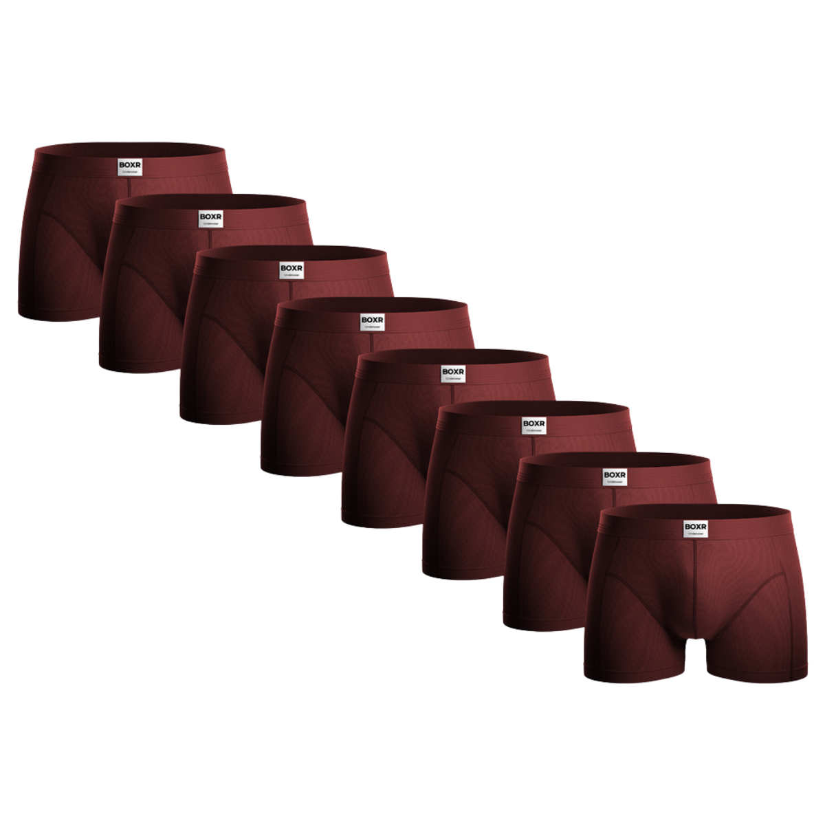 BOXR | The Classic Bamboo Boxers 8-Pack Red