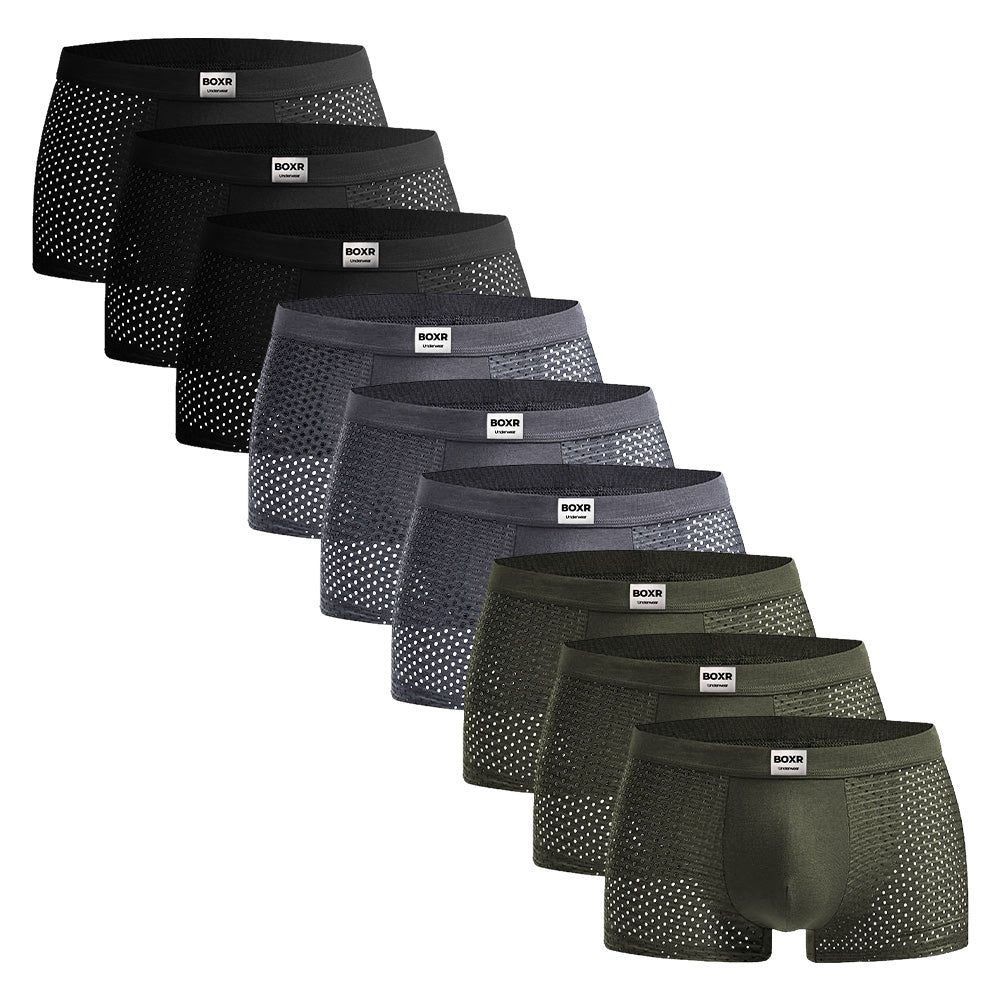 BOXR | Bamboo Boxers 9-Pack