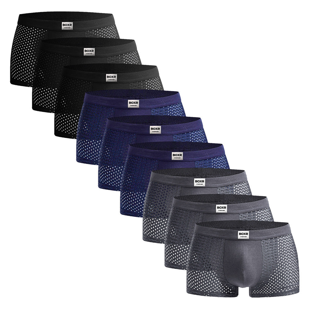 BOXR | Bamboo Boxers 9-Pack
