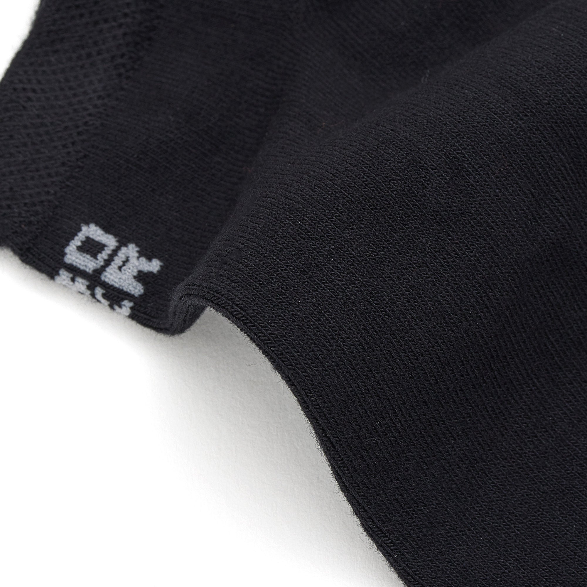 BOXR | Bamboo Sneaker Socks 2-Pack Black