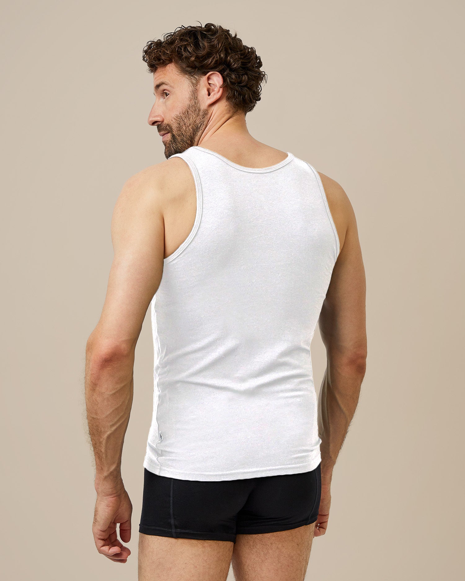 BOXR | Bamboo Tank Tops 2-Pack White