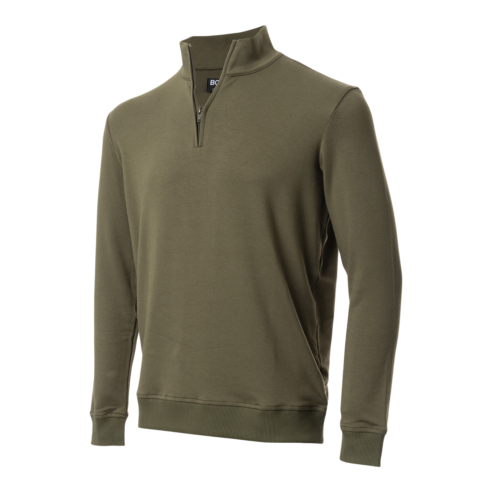 BOXR | Pullover Zipper Olive