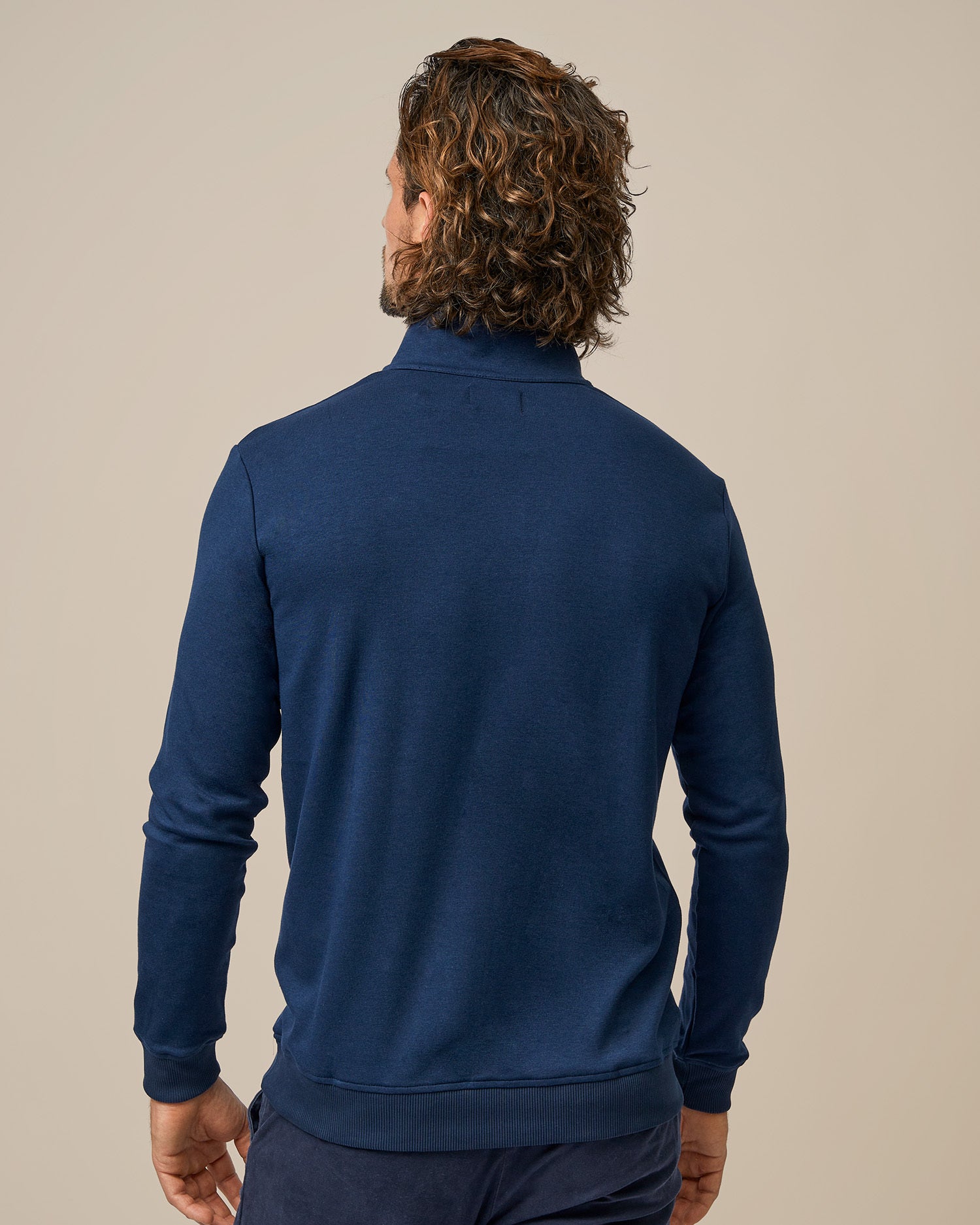 BOXR | Pullover Zipper Navy Blue
