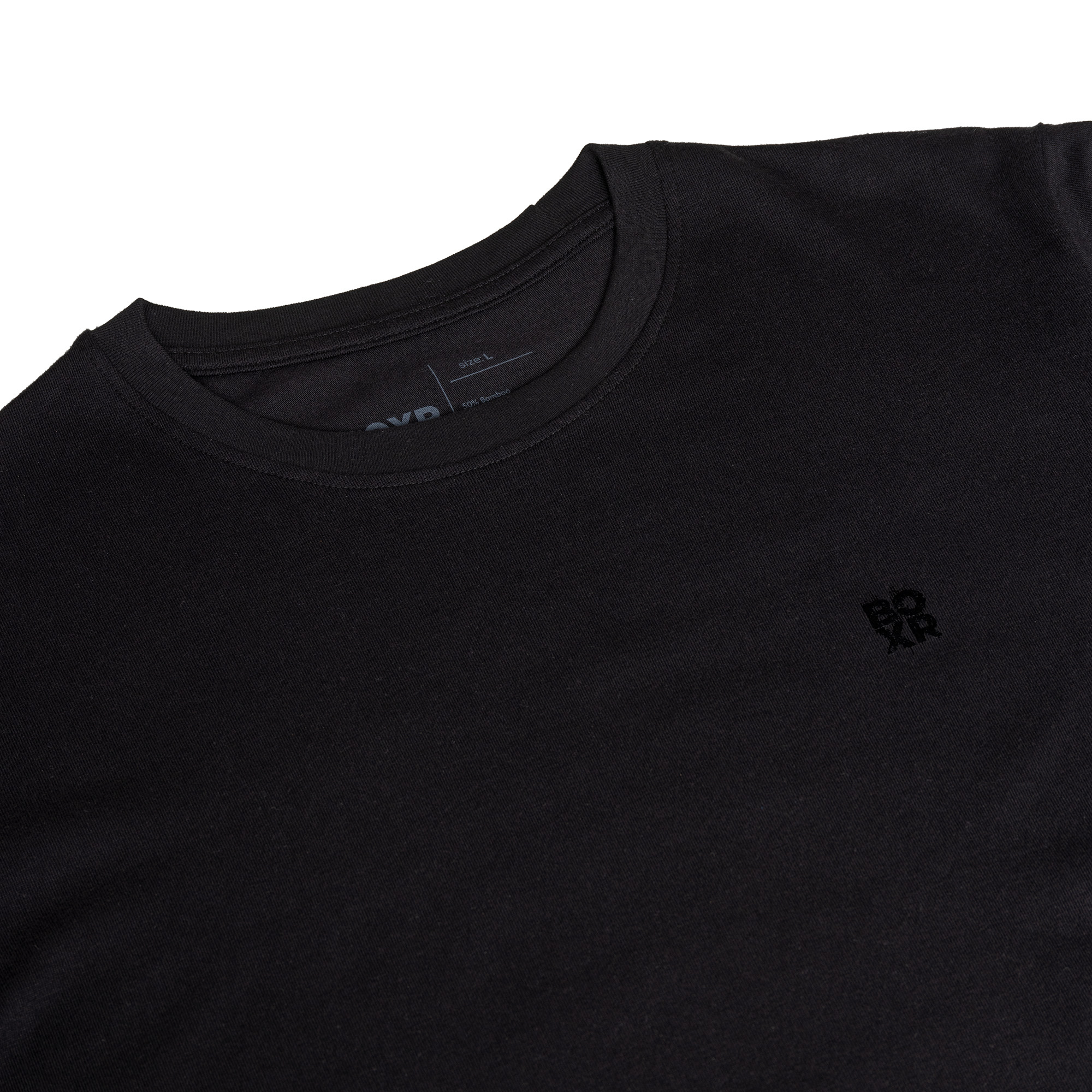 BOXR | Bamboo Casual T-Shirts 5-Pack Black