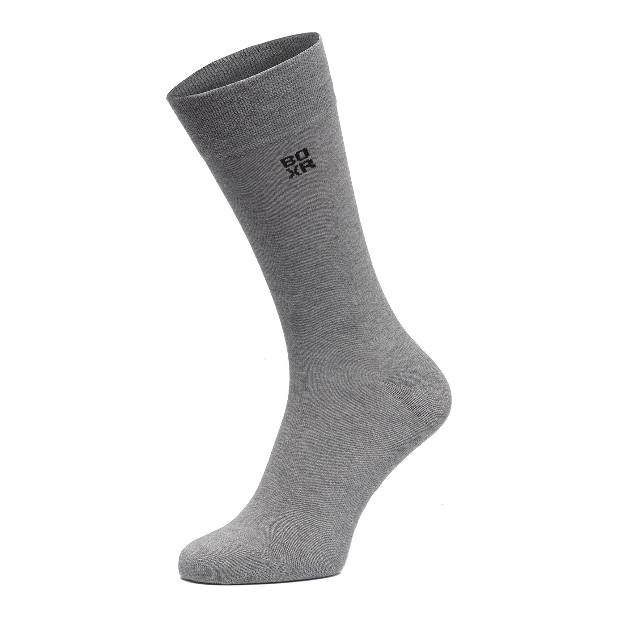 BOXR | Bamboo Socks 4-Pack Gray