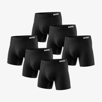Bamboo Boxer Shorts Active 6-Pack