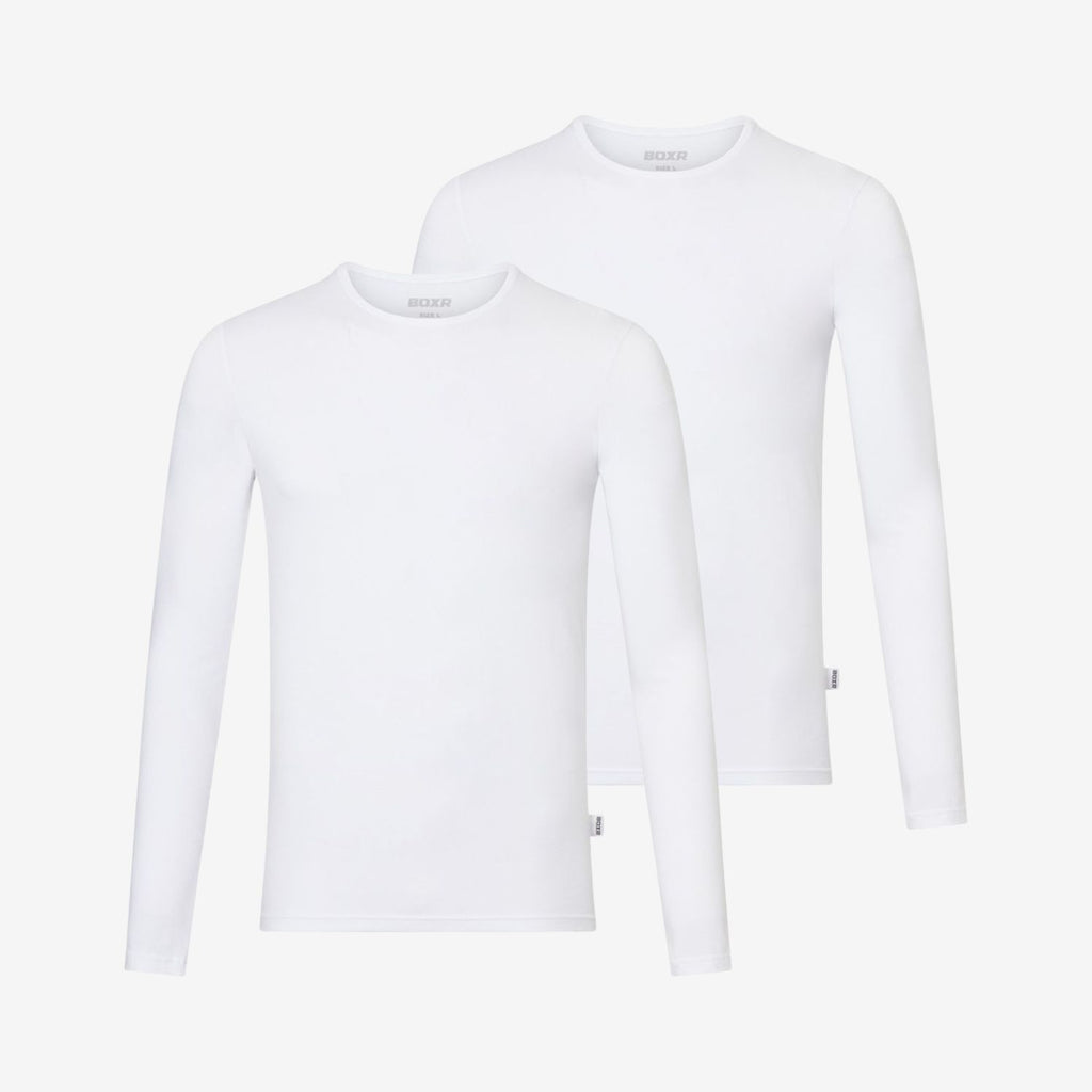 Bamboo Long Sleeve Undershirts 2-Pack