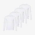 Bamboo Long Sleeve Undershirts 4-Pack