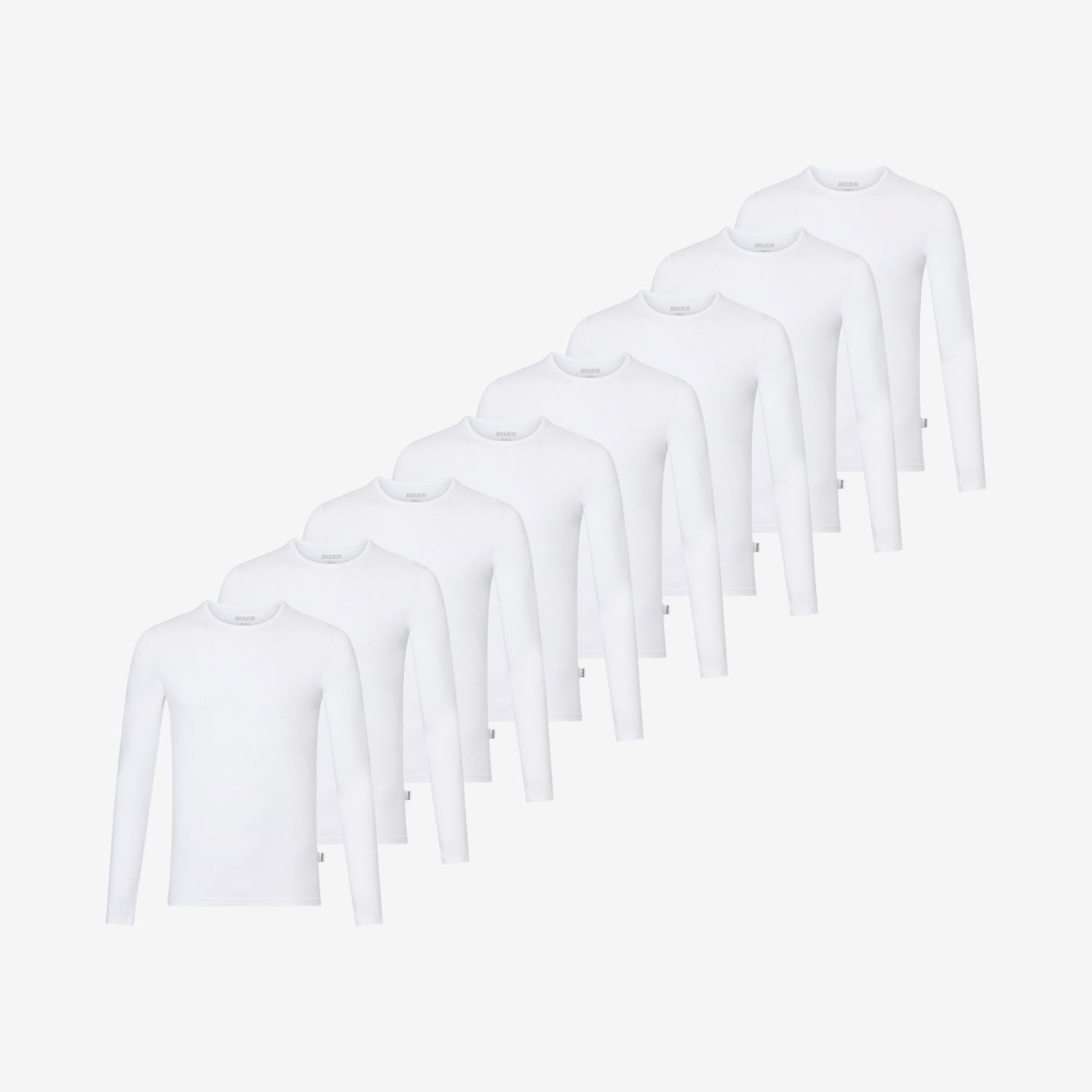 Bamboo Long Sleeve Undershirts 8-Pack