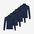Bamboo Quarter-Zip Pullovers 4-Pack