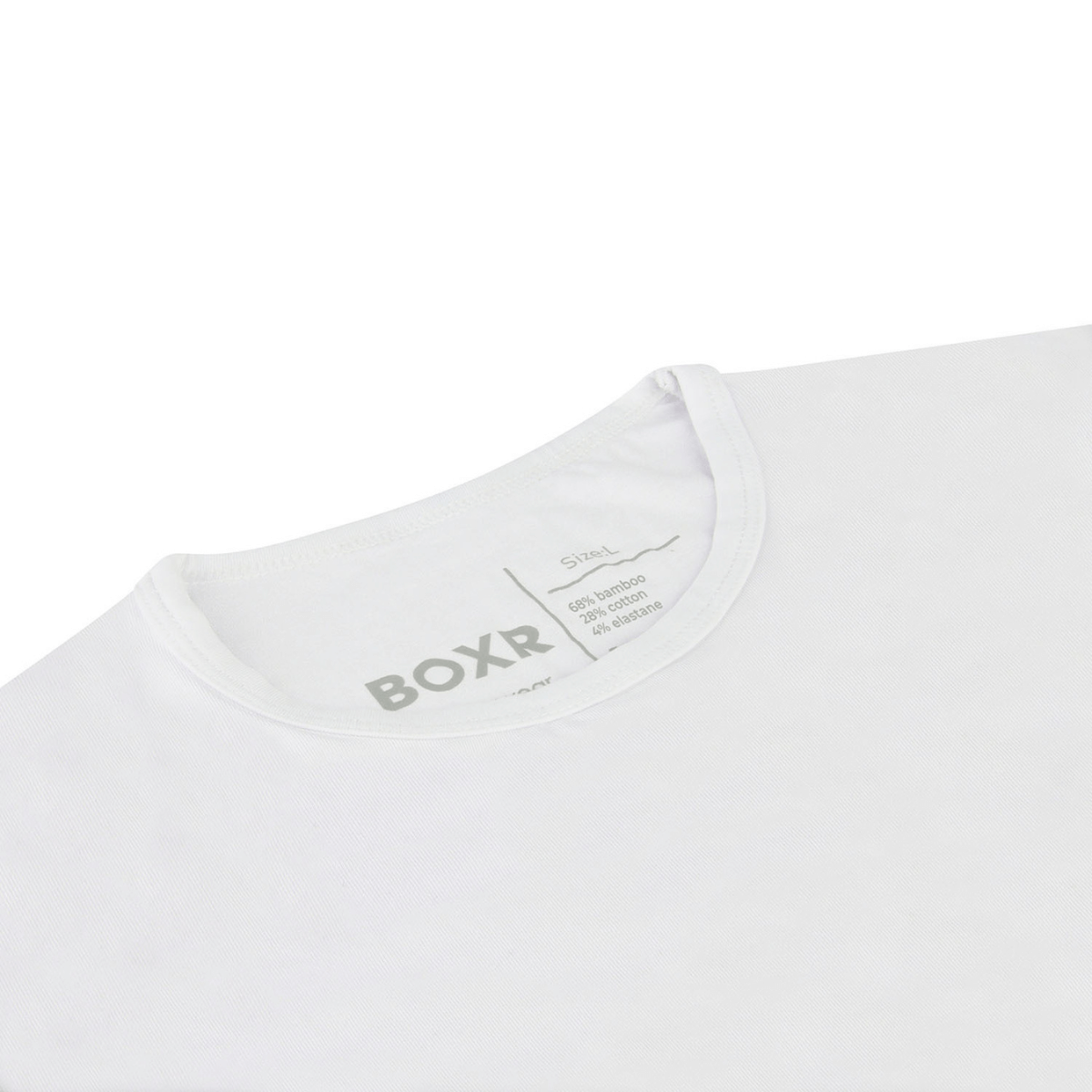 BOXR | Bamboo T-Shirt Longsleeve 2-Pack White