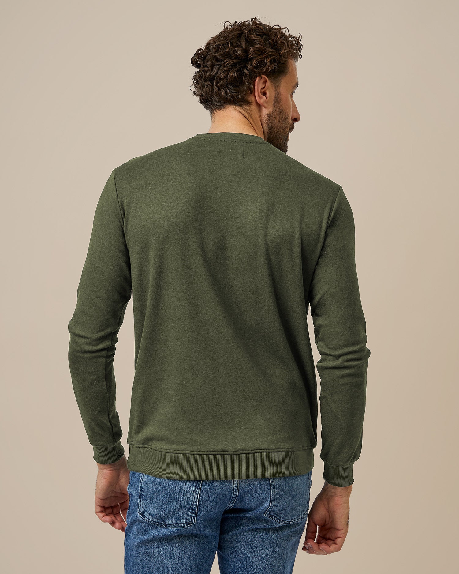 BOXR | Pullover Crew-neck Olive