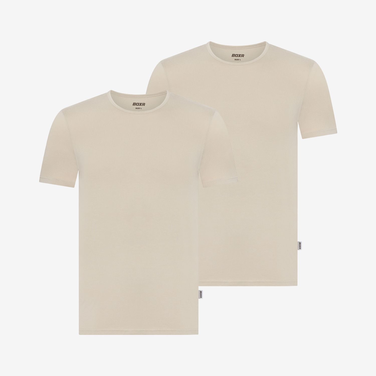 Bamboo Undershirts Round-neck 2-Pack