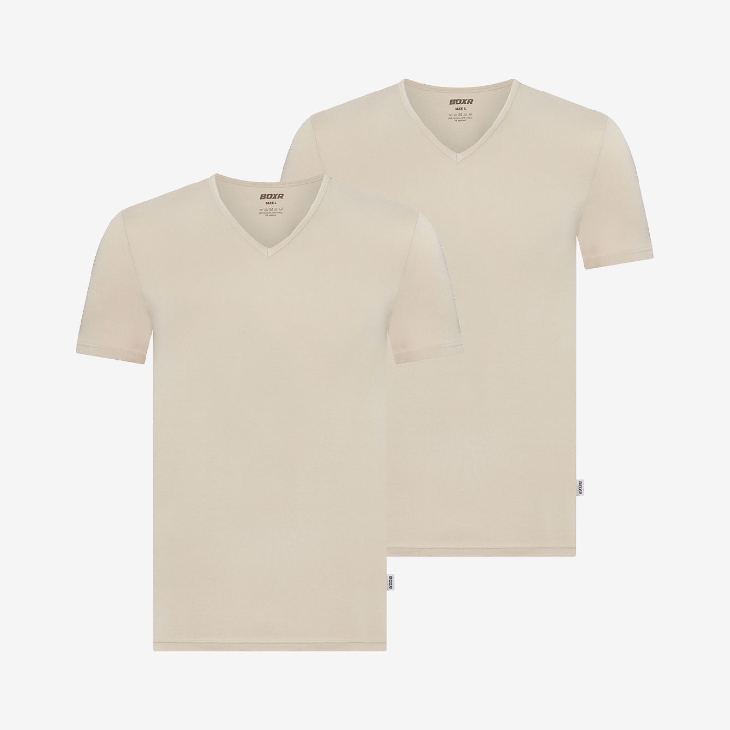 Bamboo Undershirts V-neck 2-Pack