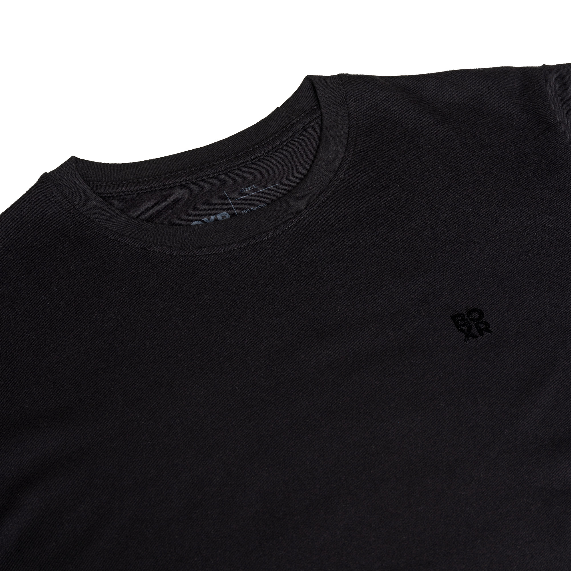 BOXR | Bamboo Casual T-Shirt 1-Pack Black