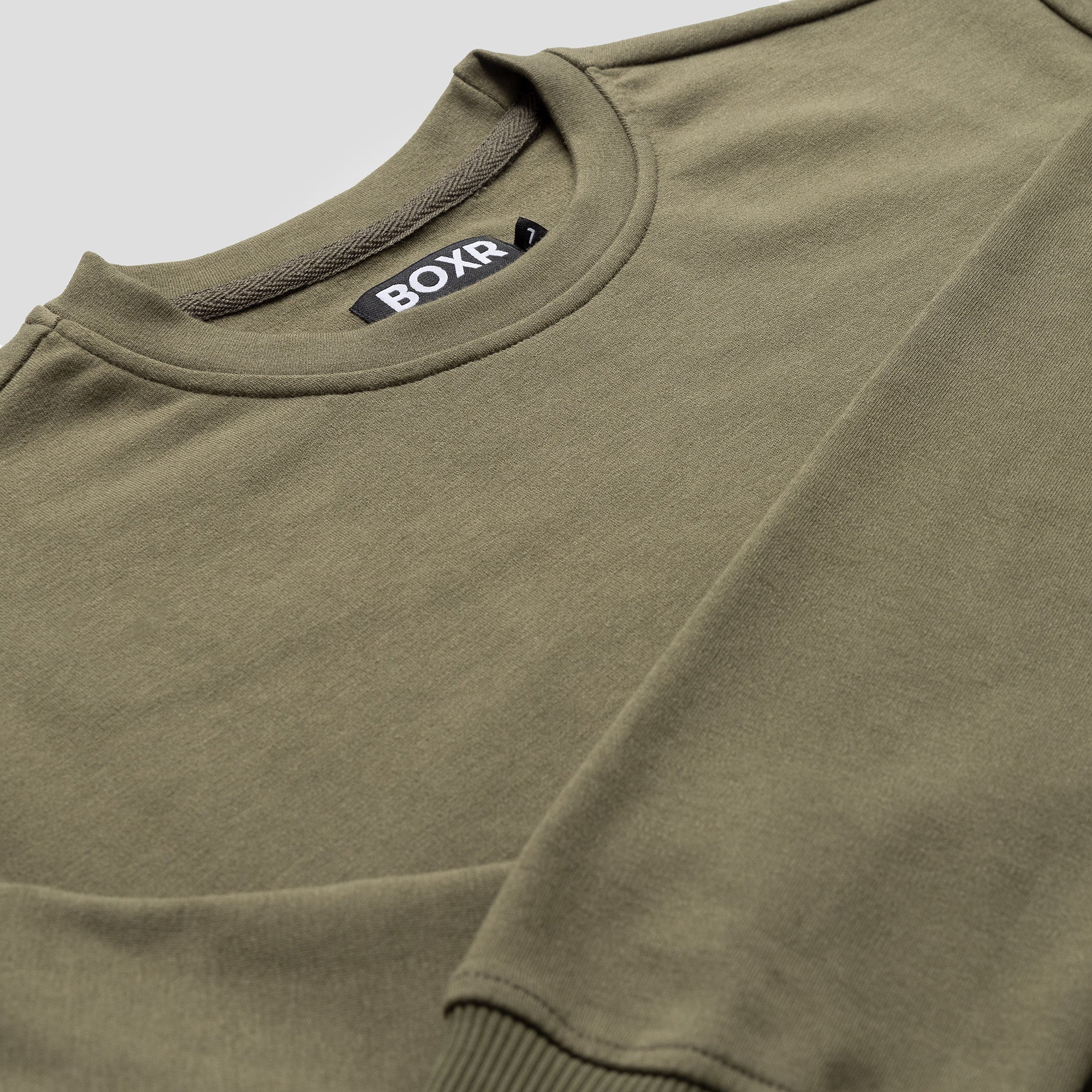 BOXR | Pullover Crew-neck Olive