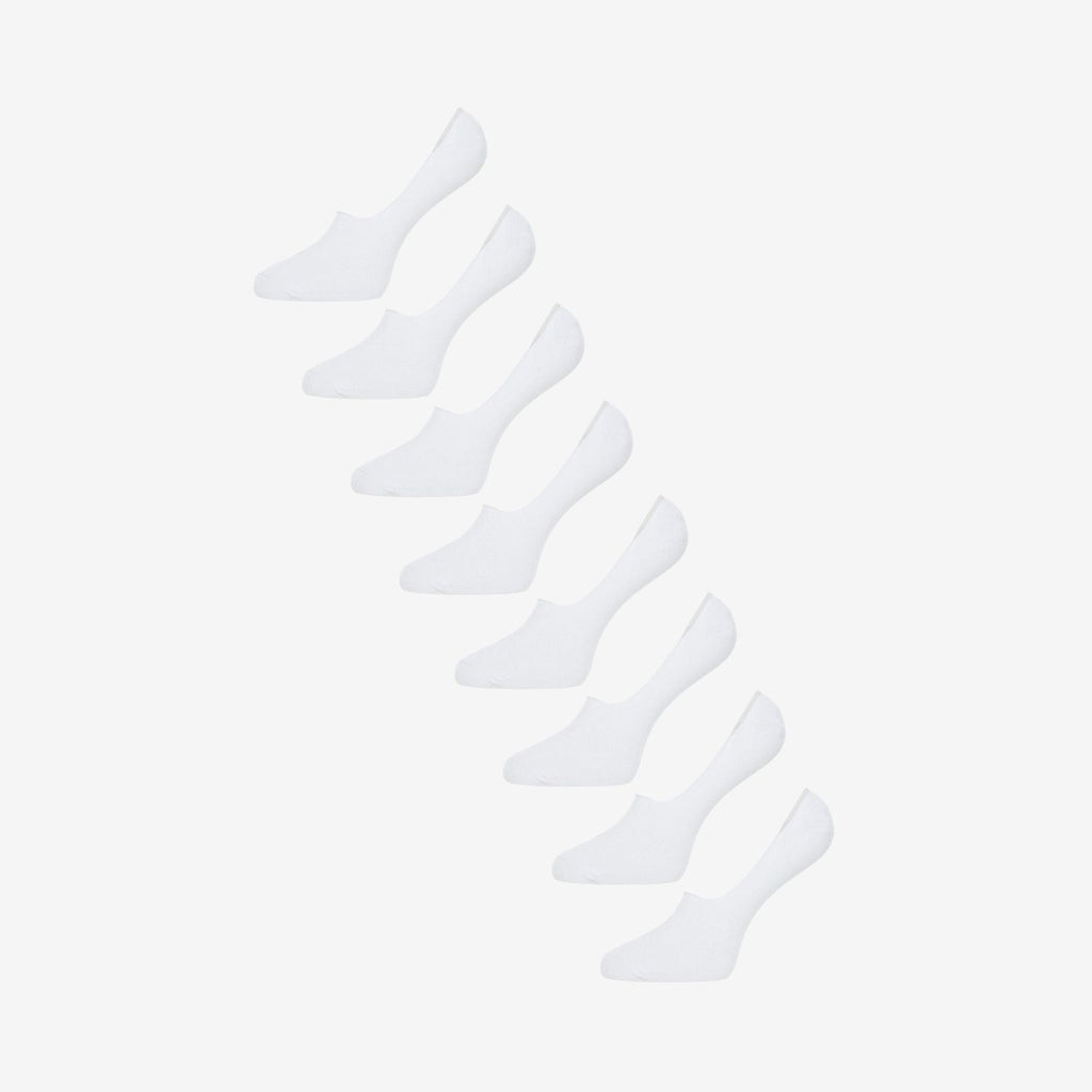 Bamboo No Show Socks 8-Pack